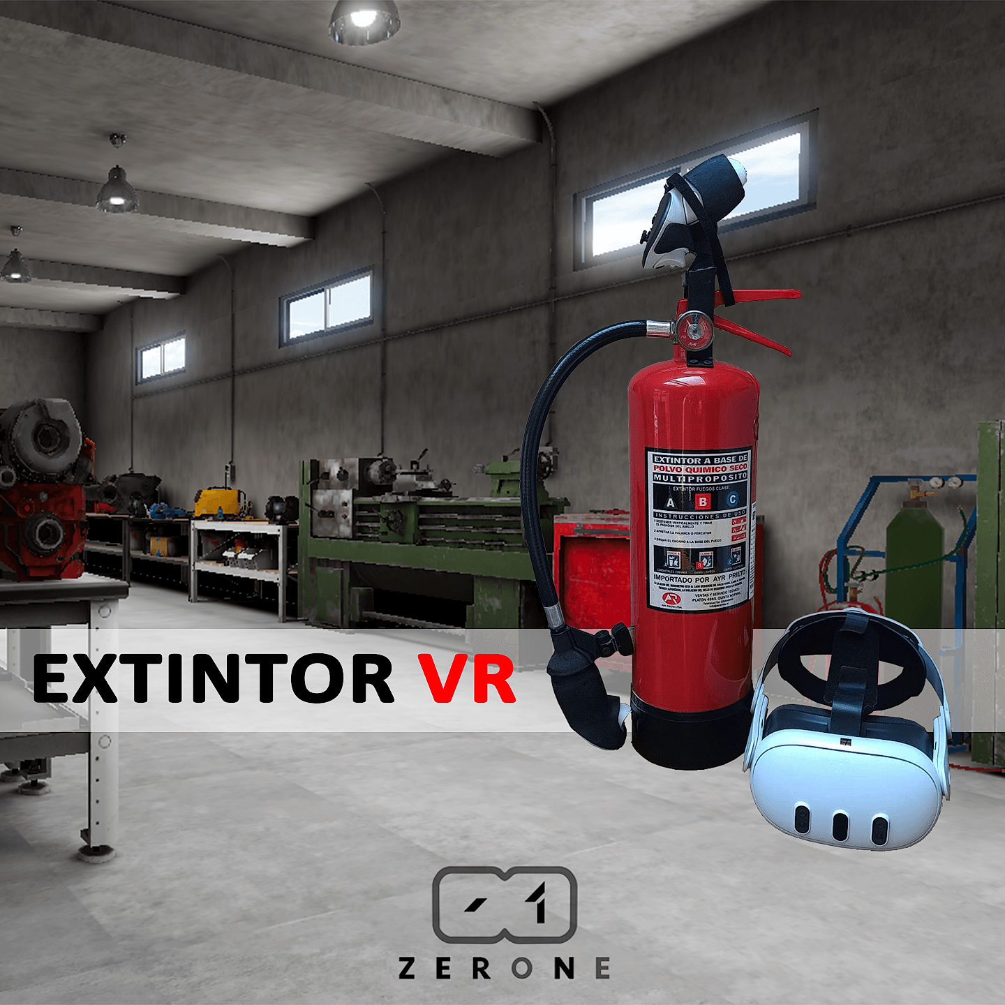Simulador Extintor VR Squart